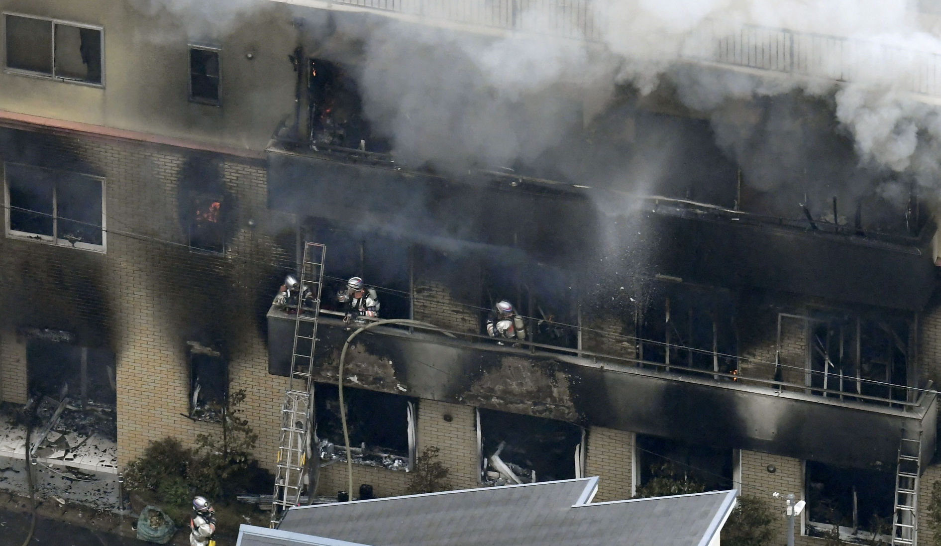 Japan Animation Studio Fire